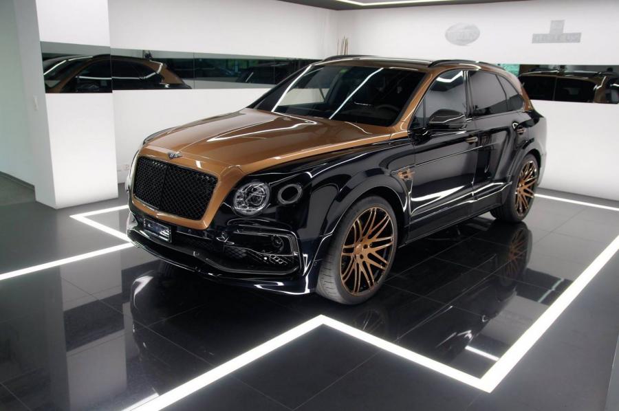 Bentley Bentayga Shadow Gold by Startech '2017
